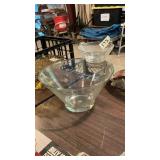 MCM Anchor Hocking Glass Chip & Dip Set