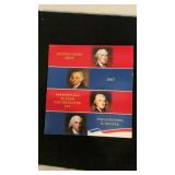 US Mint 2007 Presidential Dollar Set