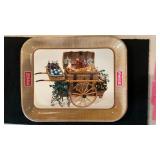 1958 Original Coca Cola Picnic Cart Tray