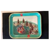 1957 Original Club Sandwhich Coca Cola Tray