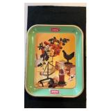 1957 Original Rooster Coca-Cola Advertising Tray