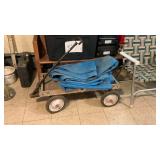 Flat Garden Wagon & Large Tarp