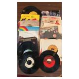 Approx: 25 Classic Rock 45 Albums