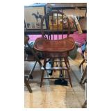 Quality Rochelle Furniture Brand Oak High Chair