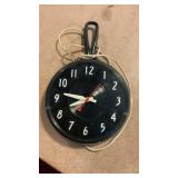 Vintage 50's-60's Fry Pan Shaped Wall Clock