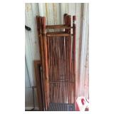 Vintage Bamboo Room Divider