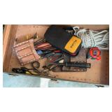 Military foot locker full of tools