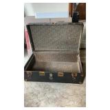 Large Metal Flat-Top Trunk