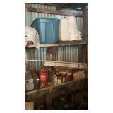 Entire North Corner Of Work Shop