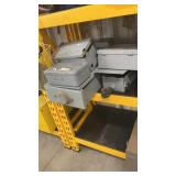 Large lot of industrial electrial boxes and meters