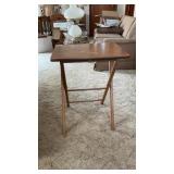 Wood TV Table