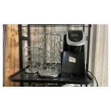 Keurig 2.0 coffee maker & two pod racks