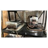 Vintage Chrome Toaster & Vintage Waffle/Grill