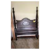 Antique Headboard & Footboard