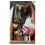 Box Full Of Vintage Toys
