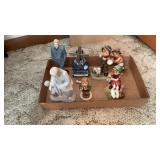 Lot of figurines, broken Hummel, plus