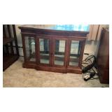 Vintage Solid Wood Display Case