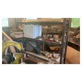 Newer Shelving Unit & Contents