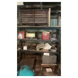 Shelving Unit & Contents