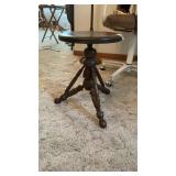 Antique Piano Stool