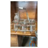 Metal Milk Container Full Of Milk Bottles