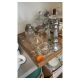 Large Flat Of Glassware