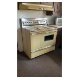 Sears kenmore Harvest Gold Double Oven Stove