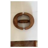 Antique Wooden Hat Stretcher Marked 6.5