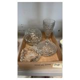 Flat Of American Fostoria Glass