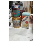 (3) Kitchen Advertising Tins
