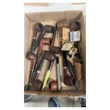 Flat Full Of Vintage Smoking Pipes
