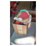 Box of Vintage Linens