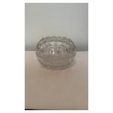 Lidded Crystal Dresser Box