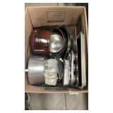Large Box Of Bakeware Plus