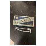 Antique Rolls Razor In Box & Pocket Knife