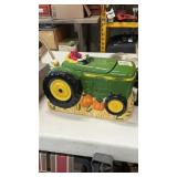 John Deere Tractor Cookie Jar