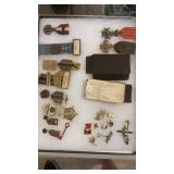 Extra Nice Military Pin & Badges Some WW2