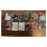 Approx 12 Marvel Collectible Trading Cards