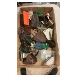 Flat Of Misc. Action Figure Capes & Weapons