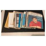 Approx: 25 Vintage Vinyl 45 Records