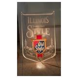 Vintage Old Style Beer Light