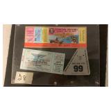 1975 Indy 500 Race & Qualification Ticket