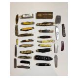 20+ Pocket Knives-Various Conditions