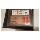 1983 Indy 500 Ticket & Main Office Pass