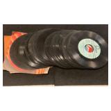 Approx: 25 Vintage Vinyl 45 Records
