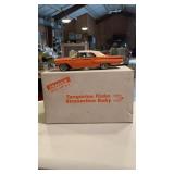 Danbury Mint Die Cast Tangerine Flake Impala Model