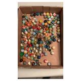 Collection of Vintage Assorted Glass Marbles