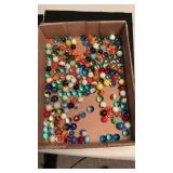Collection of Vintage Assorted Glass Marbles