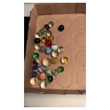 Collection of Vintage Assorted Glass Shooters