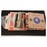Approx: 25 Vintage Vinyl 45 Records